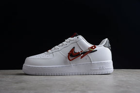 Tênis Nike Air Force 1 Low Carabiner Swoosh Red