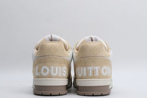 Tênis Louis Vuitton Trainer Beige White