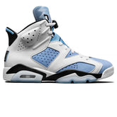 Tênis Air Jordan 6 Retro UNC White