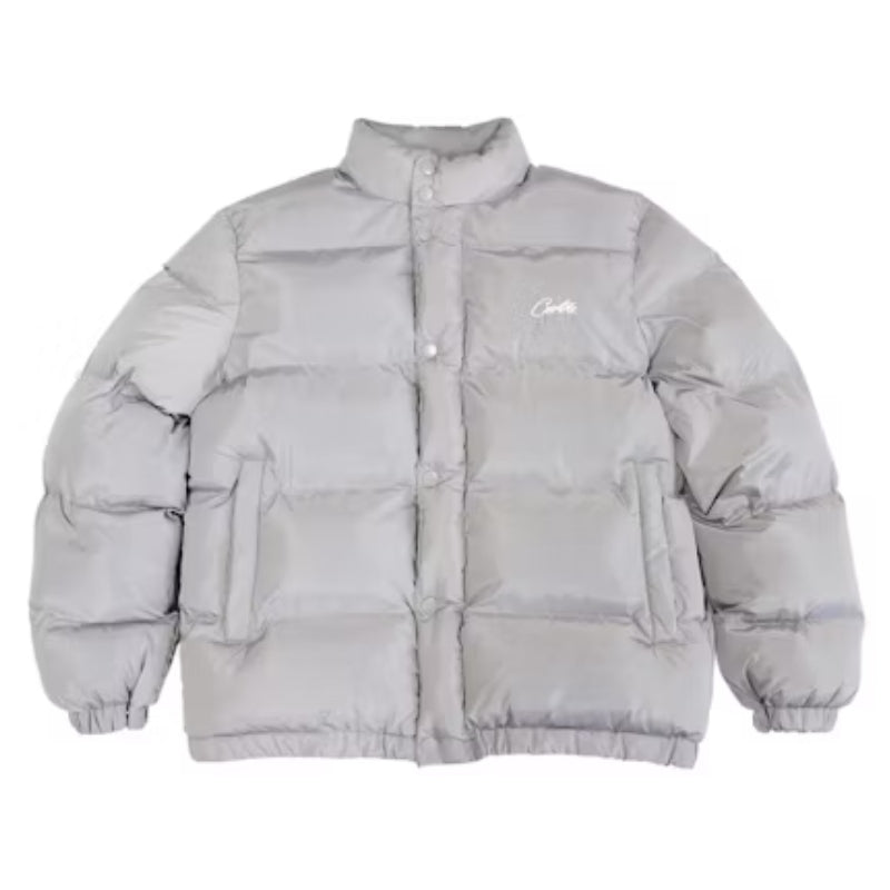 Jaqueta Corteiz Bolo Puffer Silver