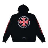 Moletom Chrome Hearts Hollywood Plus Cross Preto