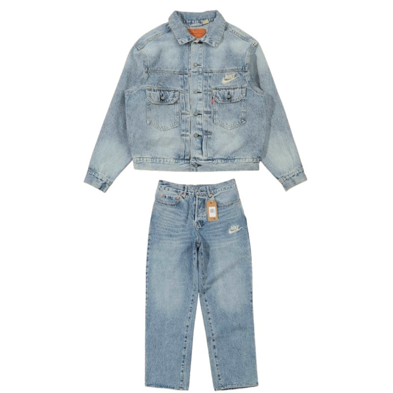 Conjunto Nike x Levi's Denim Light Blue