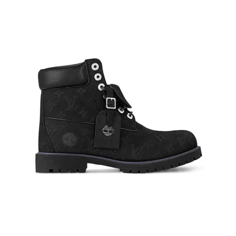 Bota Timberland x Louis Vuitton Preta
