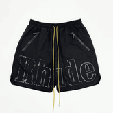 Shorts Rhude Logo All Black