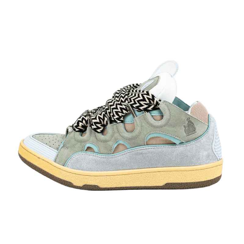 Tênis Lanvin Curb Light Blue