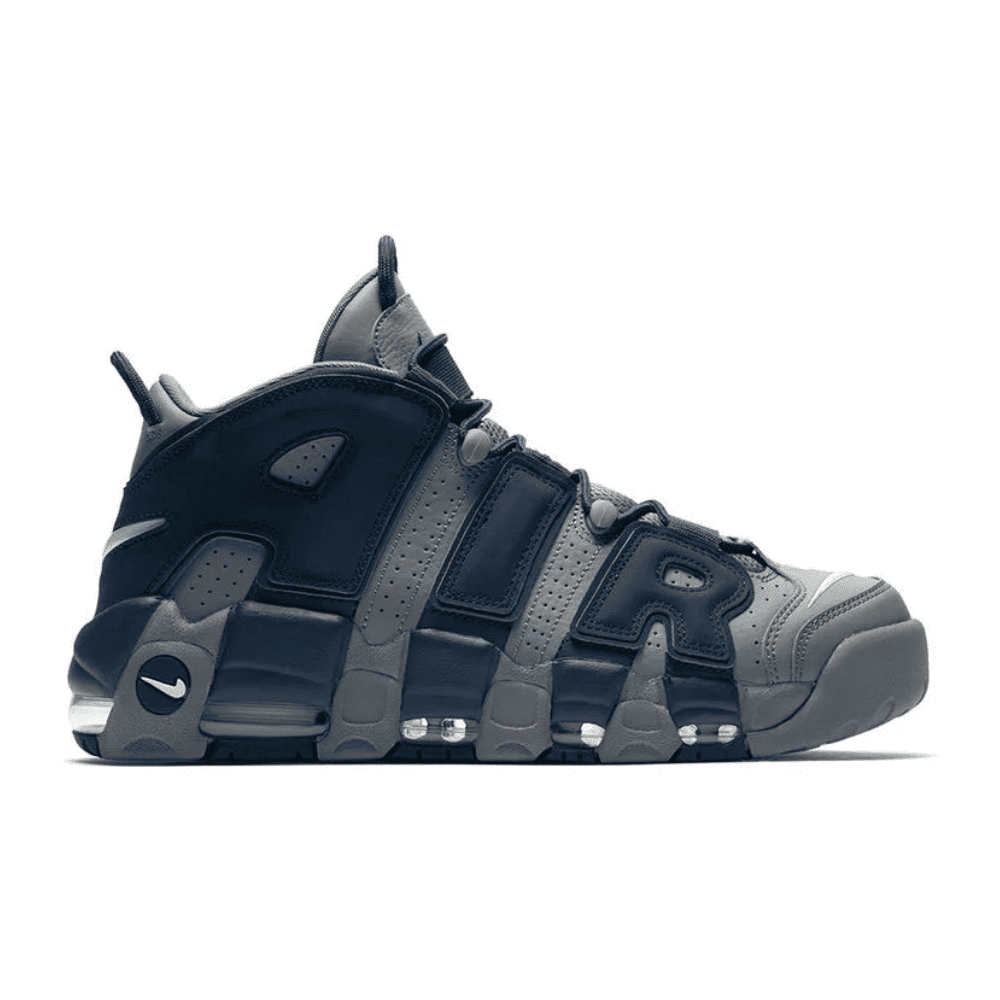 Tênis Nike Air More Uptempo Grey Midnight Navy