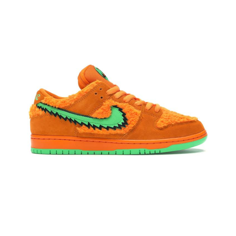 Tênis Nike Dunk Low Grateful Dead Bears Orange