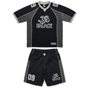 Conjunto Palace Om Mesh Jersey Black Grey