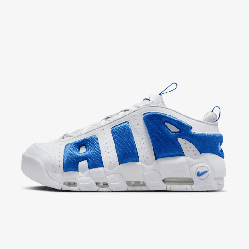 Tênis Nike Air More Uptempo Low White Hyper Royal