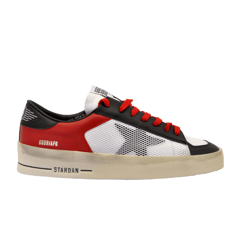 Tênis Golden Goose Stardan White Red