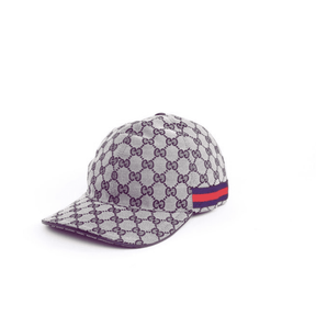 Boné Gucci GG SE Canvas Grey