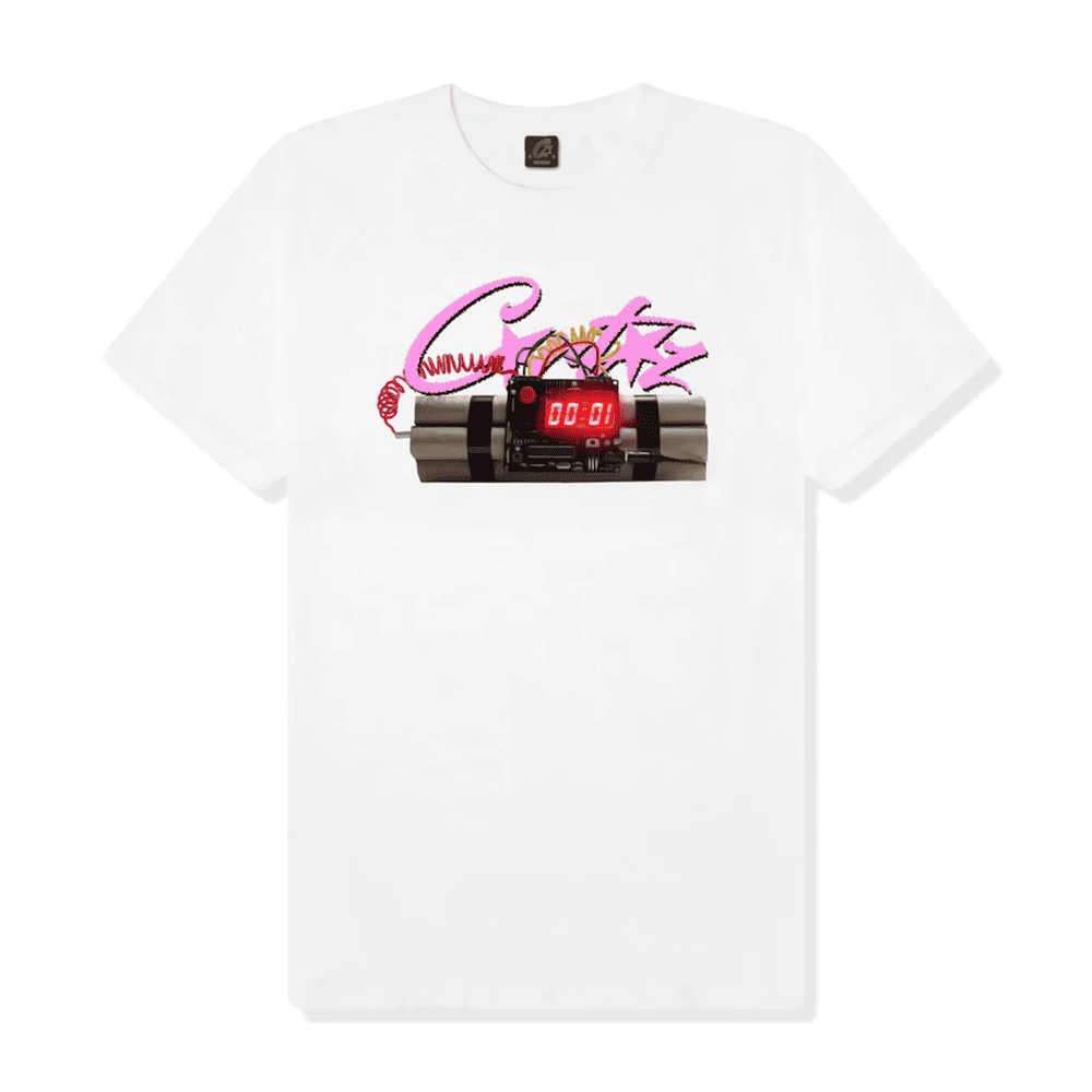 Camiseta Corteiz No time 4 Luv Branca