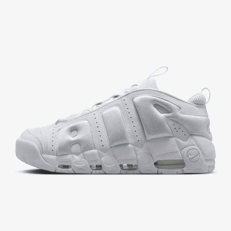 Tênis Nike Air More Uptempo Low Triple White