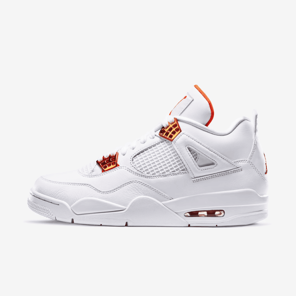 Tênis Air Jordan 4 Metallic Orange