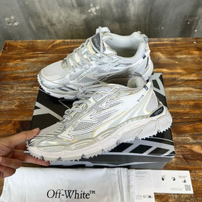 Tênis Off-White Be Right Back Grey Silver