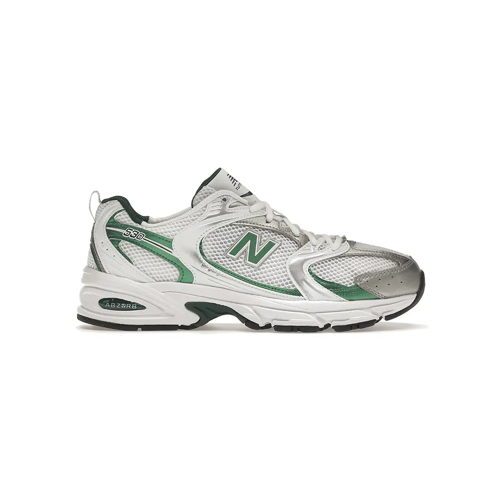 Tênis New Balance 530 White Nightwatch Green
