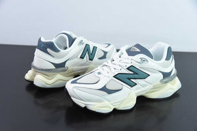 Tênis New Balance 9060 Sea Salt New Spruce Dark Arctic Grey