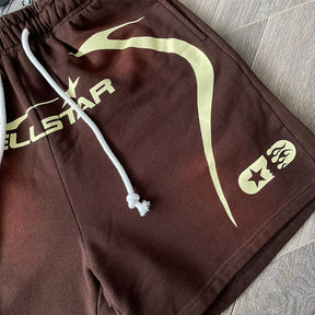 Shorts Hellstar Warm Up Brown
