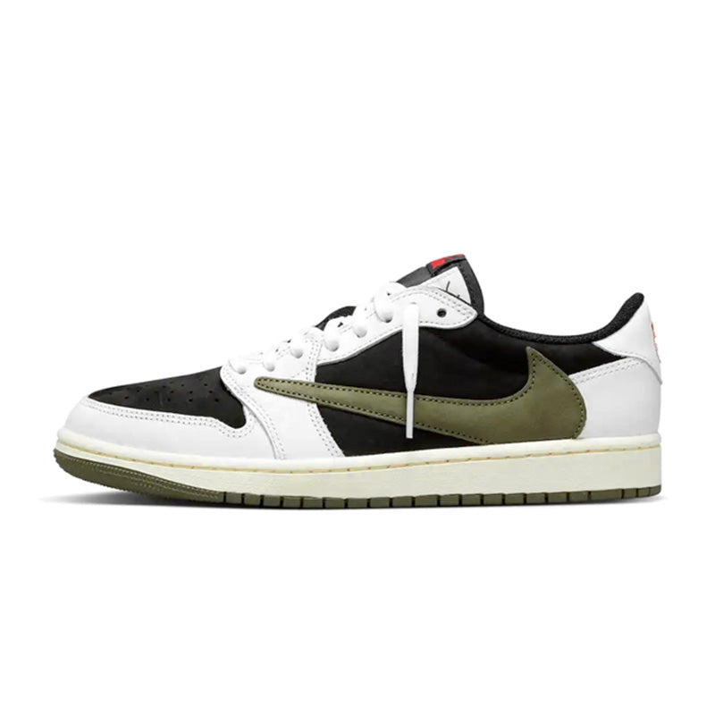 Tênis Air Jordan 1 Low x Travis Scott Olive