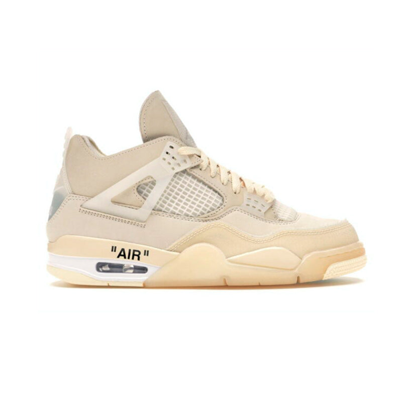 Tênis Air Jordan 4 Retro x Off-White Sail