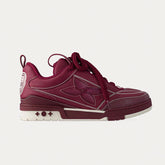 Tênis Louis Vuitton LV Skate Sneaker Bordeaux Red
