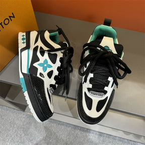 Tênis Louis Vuitton LV Skate Black Green