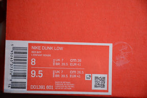 Tênis Nike Dunk Low Gym Red (2022)