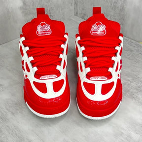 Tênis Louis Vuitton LV Skate Sneaker Red White