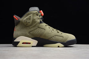 Tênis Air Jordan 6 Retro Travis Scott "Olive"