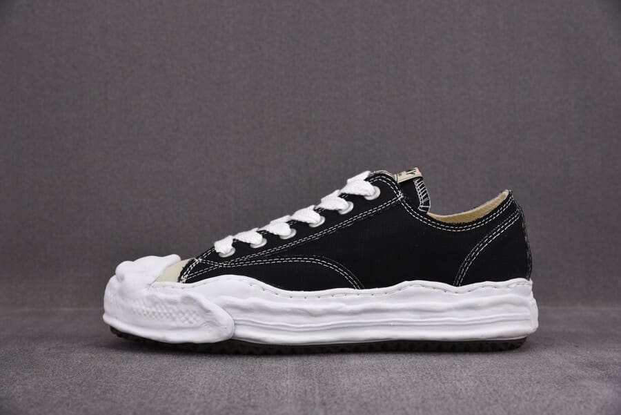 Tênis Maison Mihara Yasuhiro Hank OG Sole Canvas Low Black