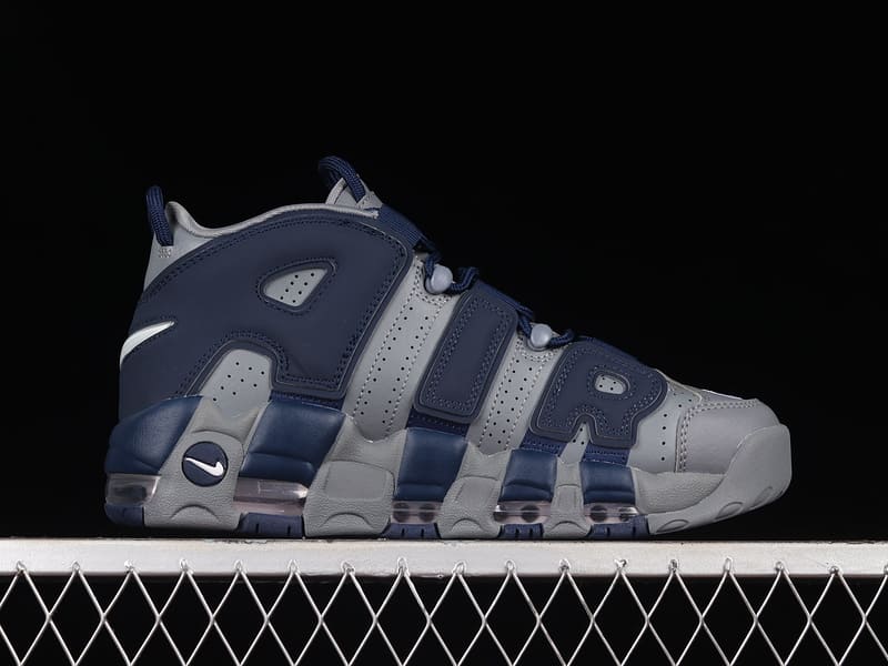 Tênis Nike Air More Uptempo Grey Midnight Navy