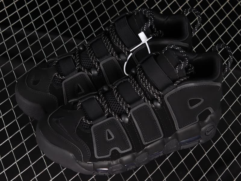 Tênis Nike Air More Uptempo Black Reflective (2018)