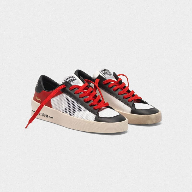 Tênis Golden Goose Stardan White Red