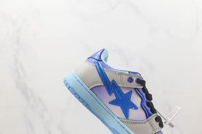 Tênis A Bathing Ape Bape SK8 Sta Blue White