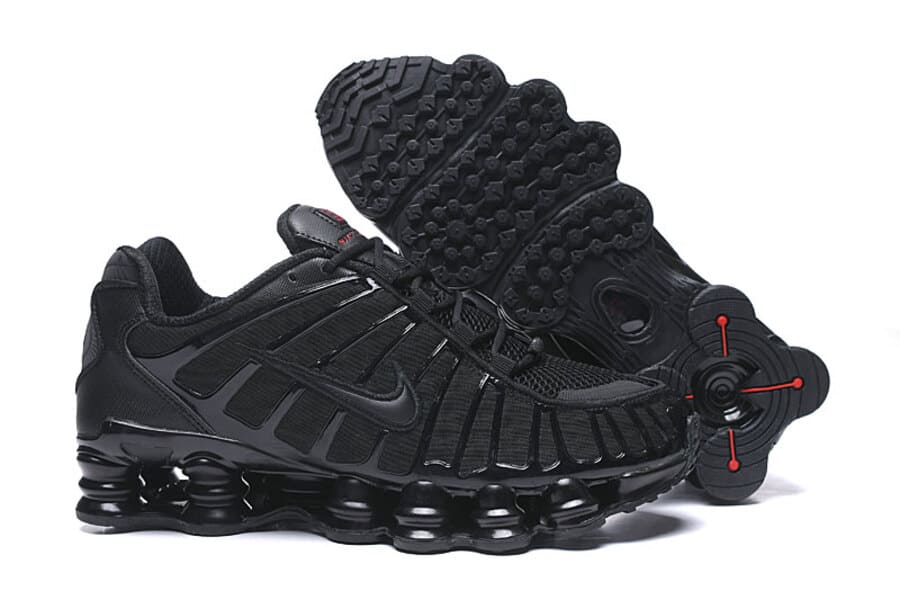 Tênis Nike Shox TL Black and Max Orange