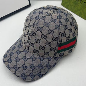 Boné Gucci GG SE Canvas Grey
