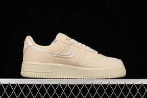 Tênis Nike x Stussy Air Force 1 Low Fossil Stone