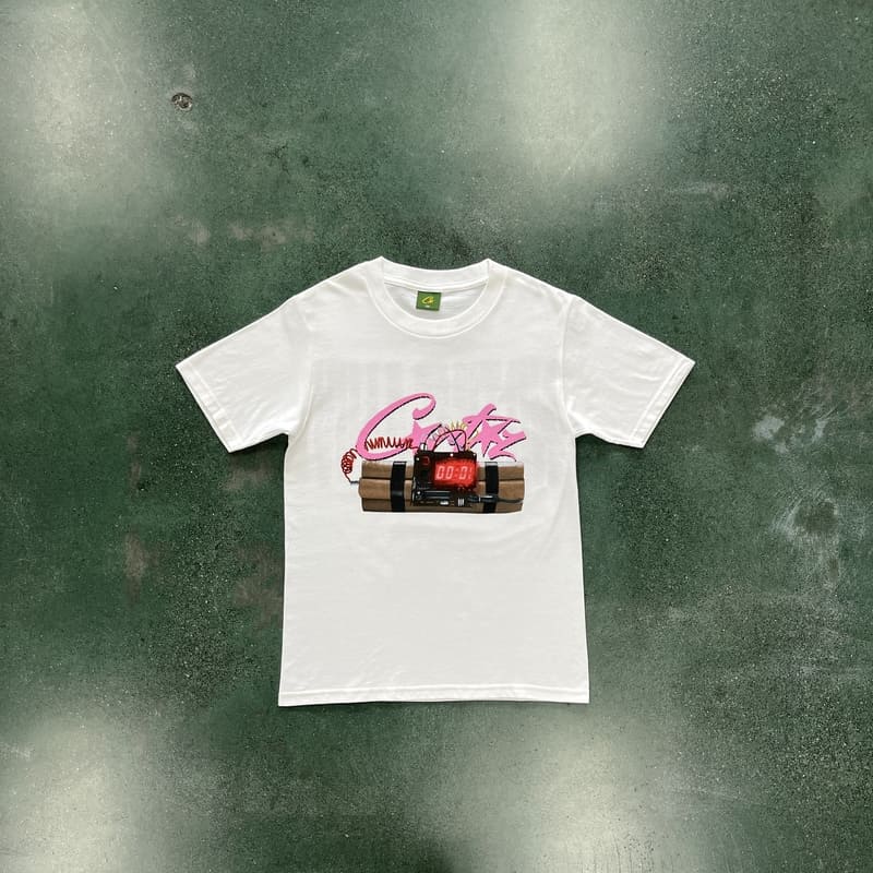 Camiseta Corteiz No time 4 Luv Branca
