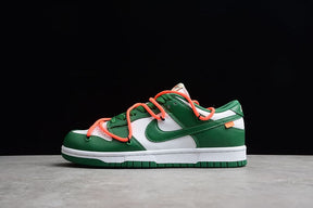 Tênis Nike Dunk Low Off-White Pine Green