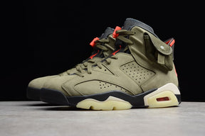 Tênis Air Jordan 6 Retro Travis Scott "Olive"