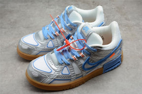 Tênis Nike x Off-White Air Rubber Dunk University Blue