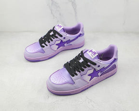 Tênis A Bathing Ape Bape SK8 Sta Purple