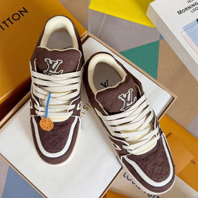 Tênis Louis Vuitton LV Trainer Tyler, the Creator Mocha