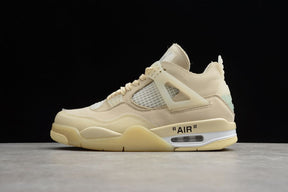 Tênis Air Jordan 4 Retro x Off-White Sail