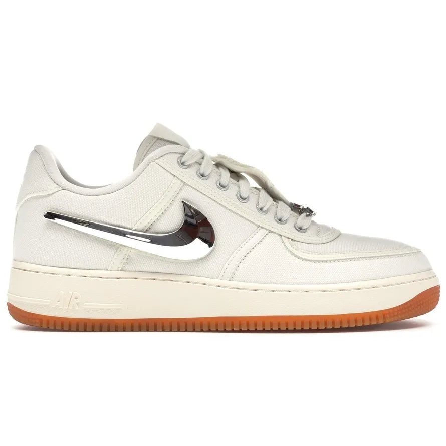 Tênis Nike Air Force 1 x Travis Scott Low Sail