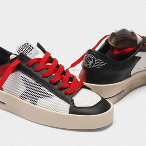 Tênis Golden Goose Stardan White Red