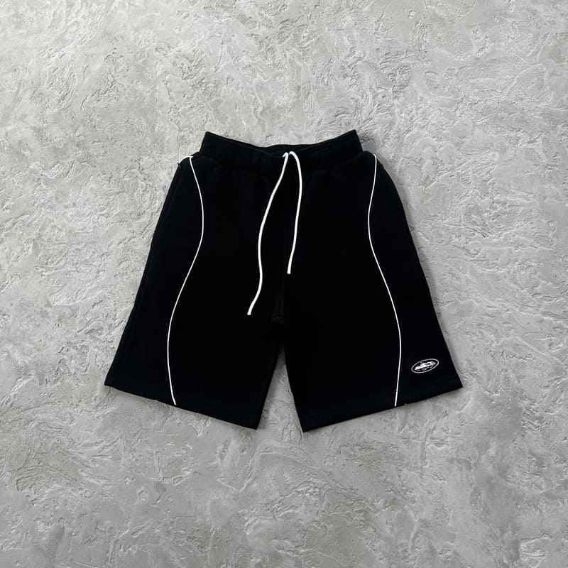 Conjunto Corteiz Island Pique Polo Preto