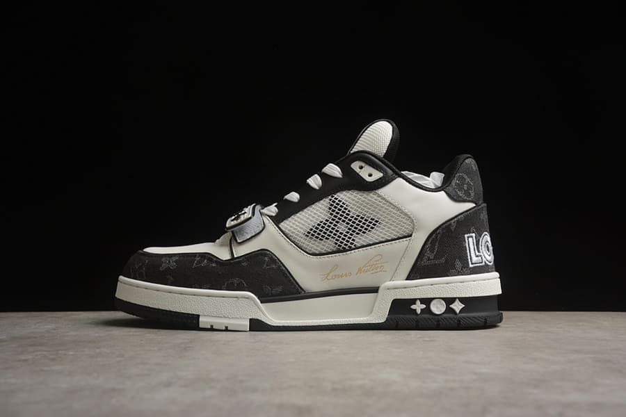 Tênis Louis Vuitton Trainer Black White
