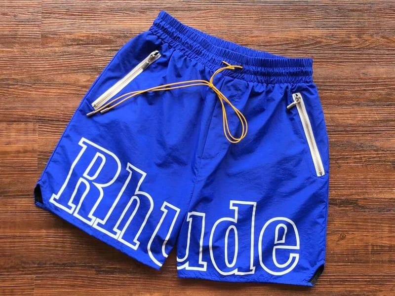 Shorts Rhude Logo Royal Blue