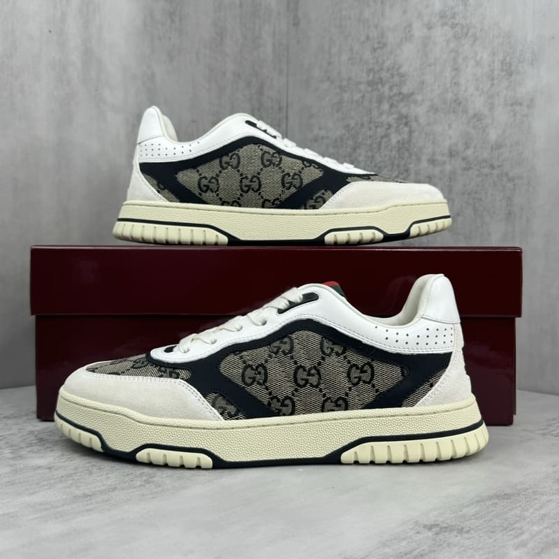 Tênis Gucci Re-Web Sneaker Grey Marine